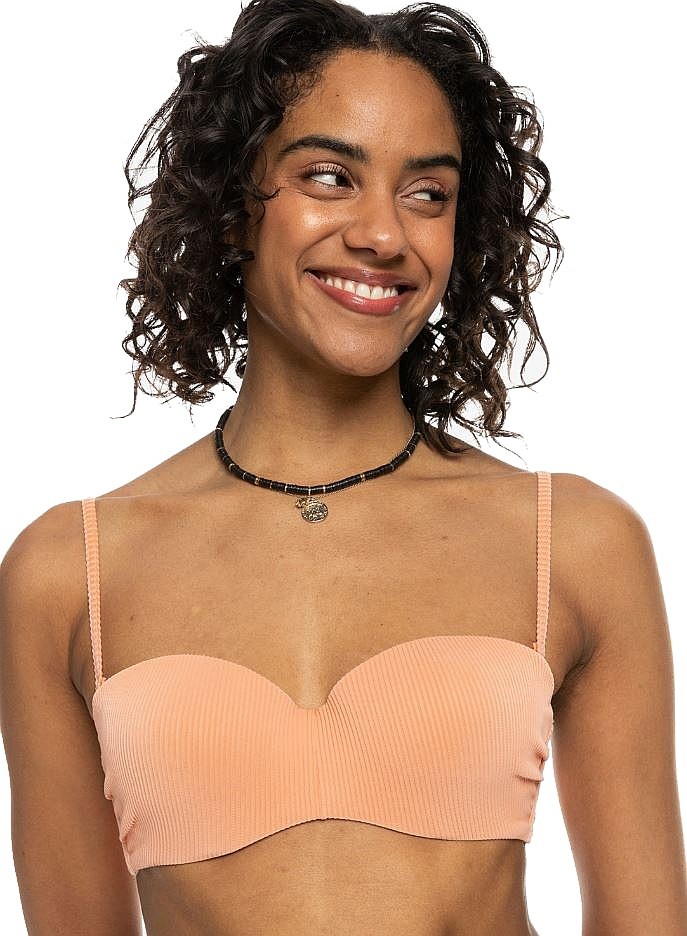Badeanzug Roxy Love Rib The Beach Vibe - MFG0/Salmon - women´s