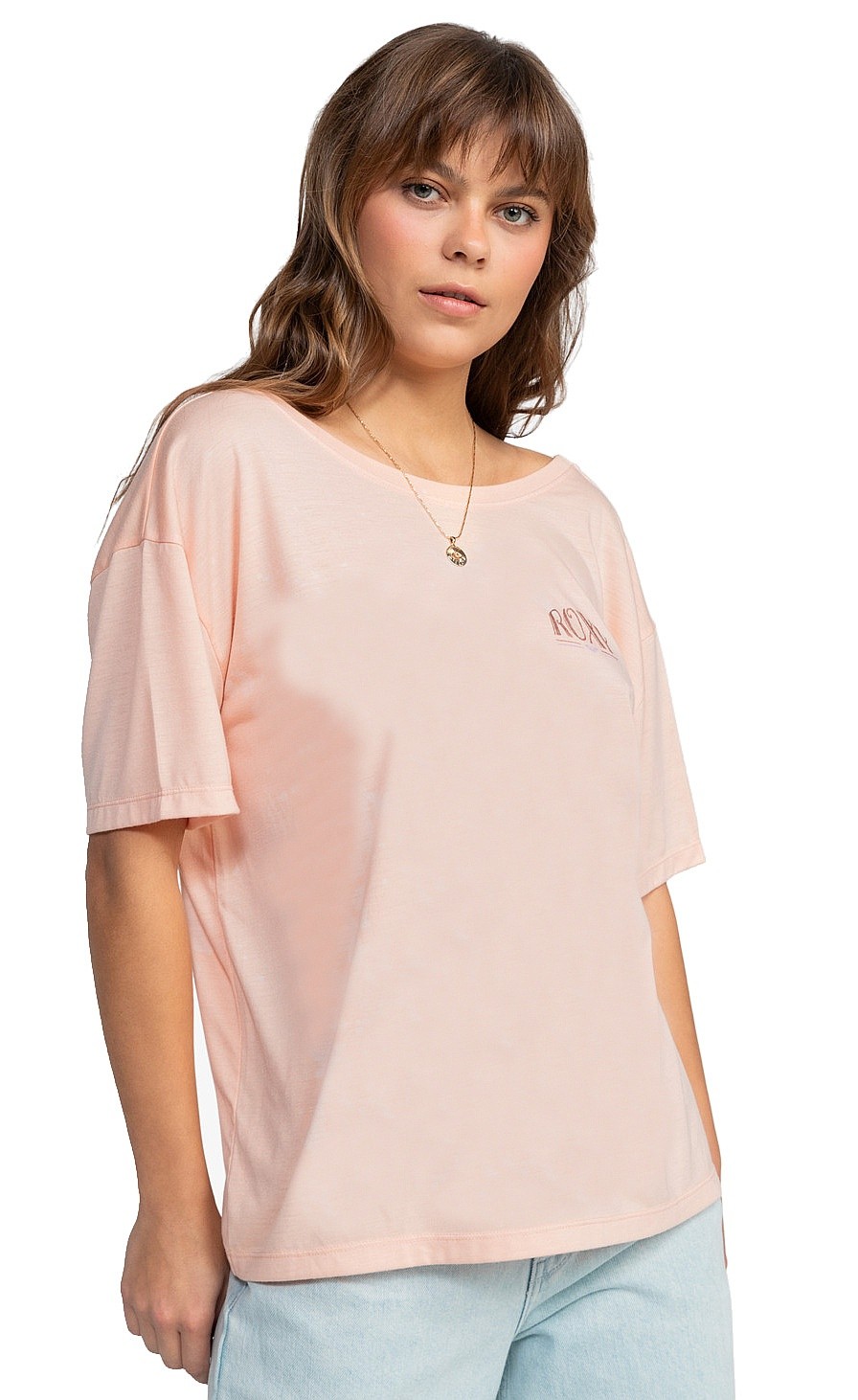 рубашка Roxy Beach Band - MEF0/Peach Parfait - women´s