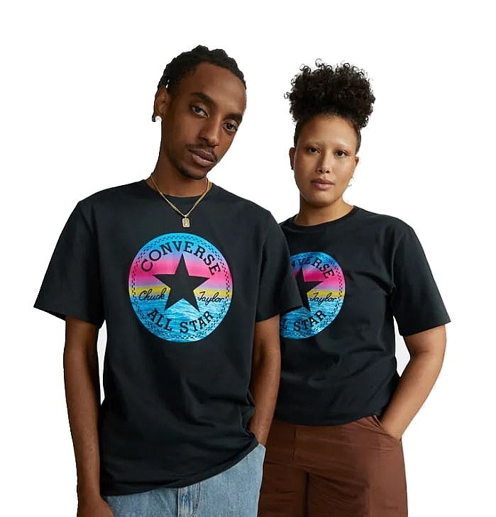 T-shirt Converse Go-To Coastal All Start/10024948 - A02/Black