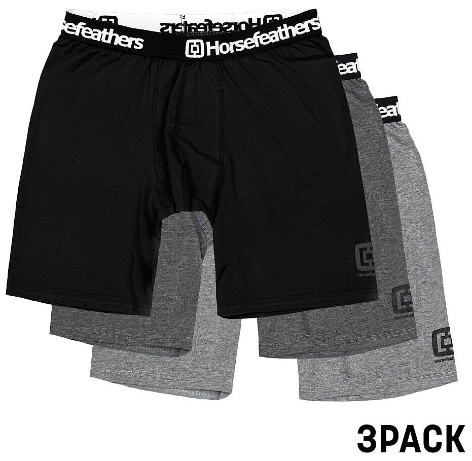 Boxershorts Horsefeathers Dynasty Long 3 Pack - Assorted - men´s