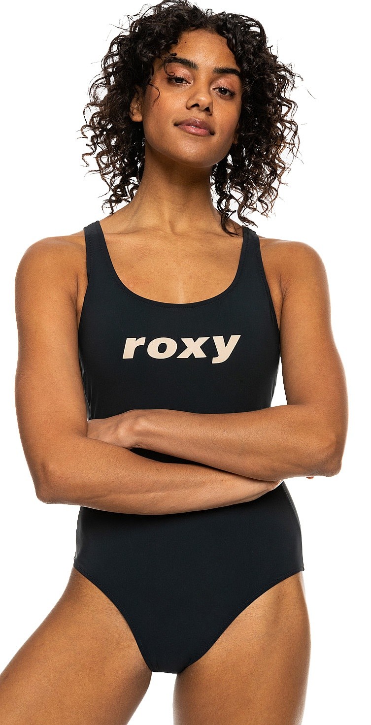 swimsuit Roxy Active SD Basic One Piece - KVJ0/Anthracite - women´s