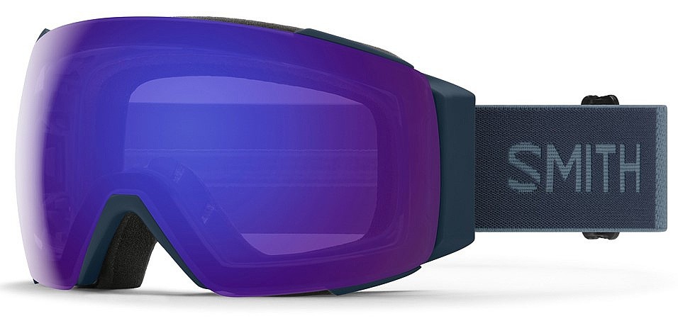 Skibrille Smith I/O MAG - French Navy/ChromaPop Everyday Violet Mirror