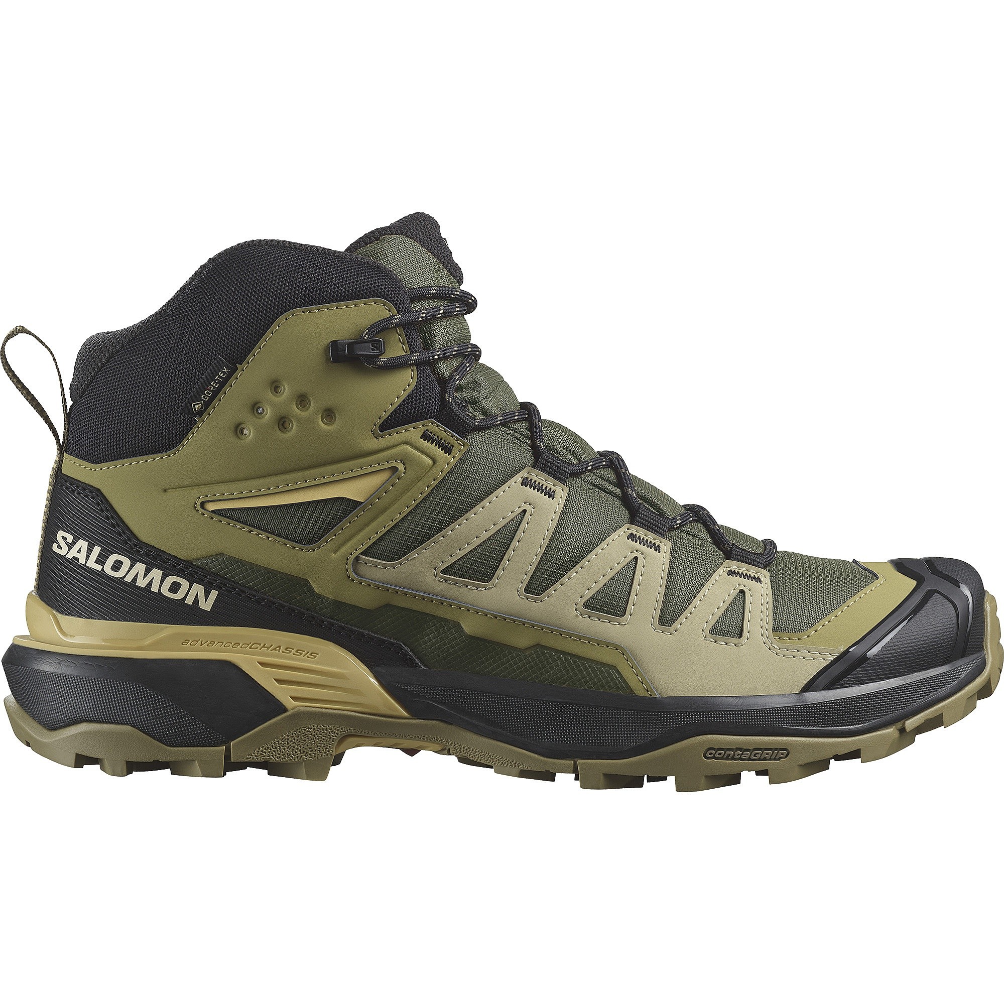 topánky Salomon X Ultra 360 Mid GTX - Olive Night/Slate Green/Southern Moss