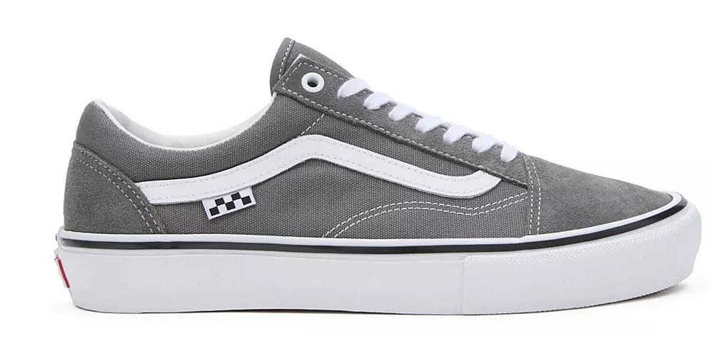 pantofi Vans Skate Old Skool - Pewter/White - men´s