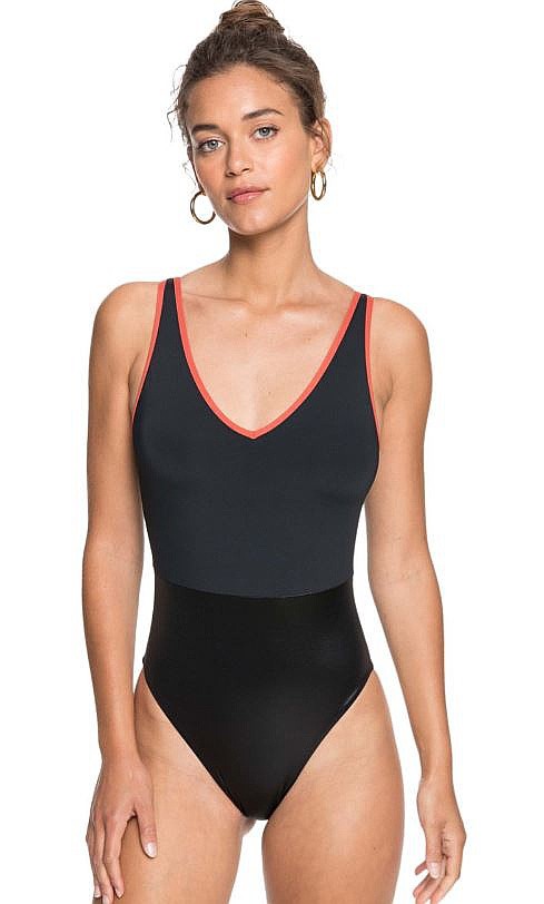swimsuit Roxy Sisters Fashion One Piece - KVJ0/Anthracite - women´s