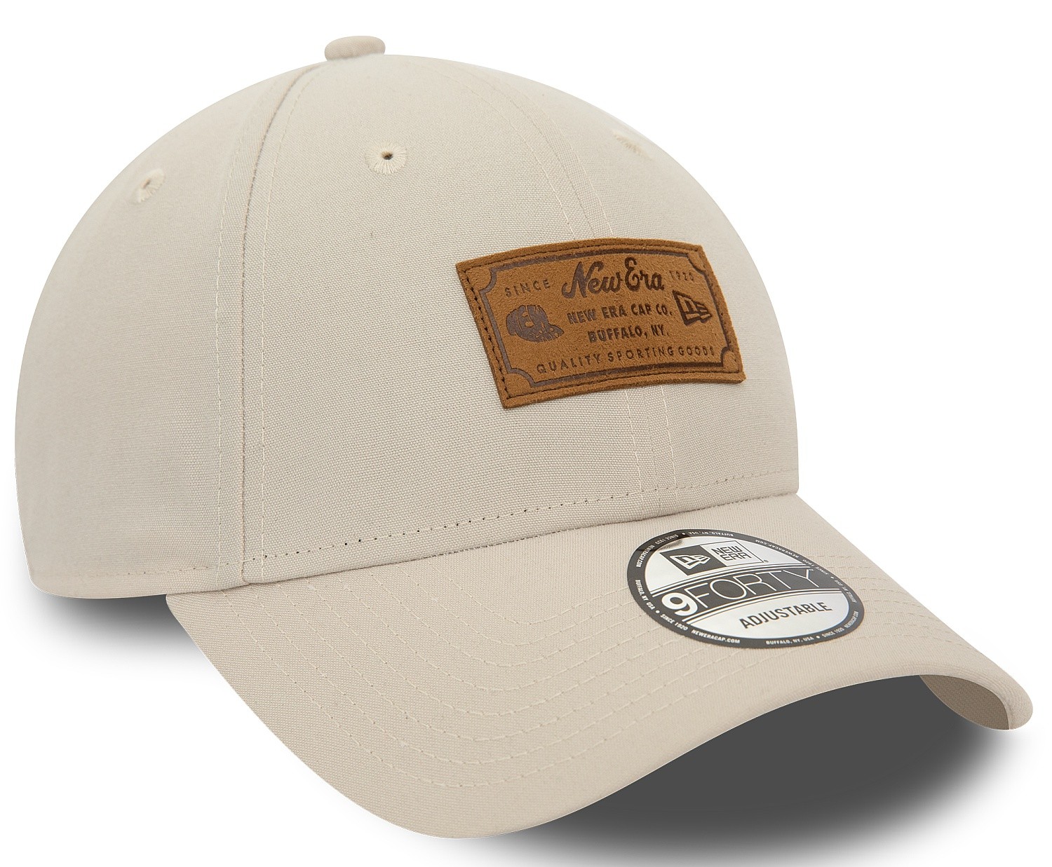 kšiltovka New Era 9FO World 9forty Branded - Stone