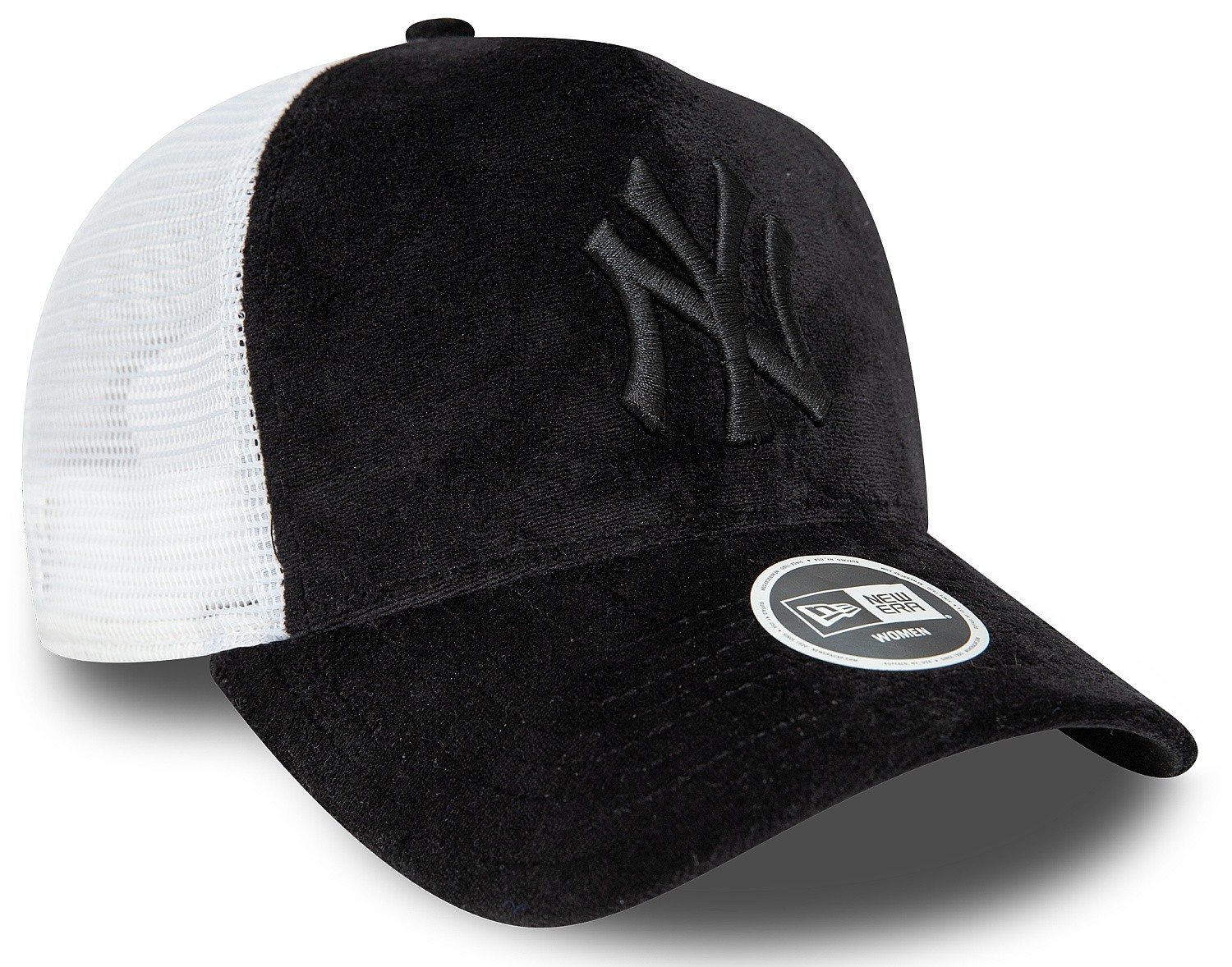 casquette New Era 9FO AF Velour Trucker MLB New York Yankees - Black/Black - women´s