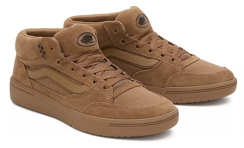 chaussures Vans Zahba Mid - Brown/Gum - men´s