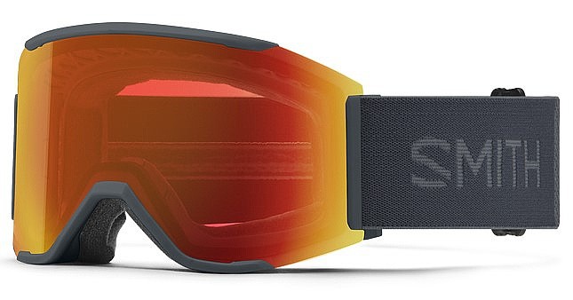 maschera da sci Smith Squad MAG - Slate/ChromaPop Everyday Red Mirror