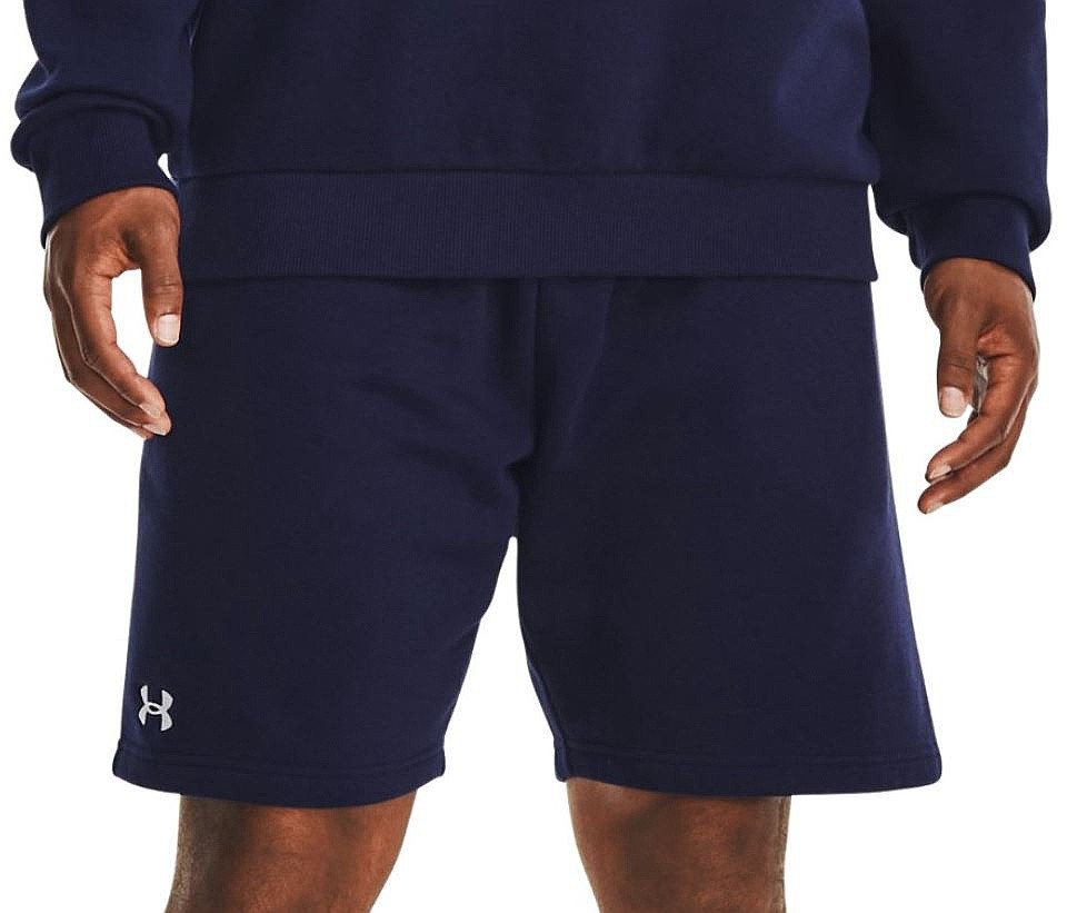 шорты Under Armour Rival Fleece - Midnight Navy/White - men´s
