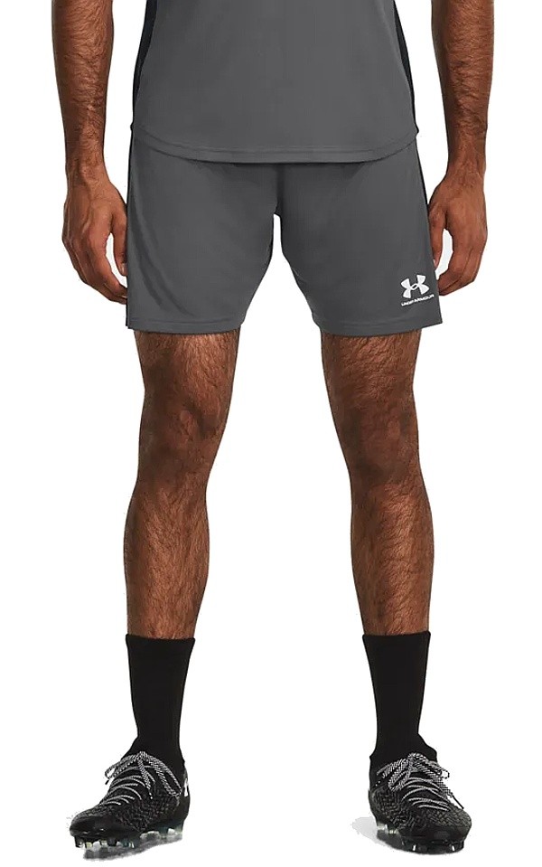 spodenki Under Armour Challenger Knit - Castlerock/White