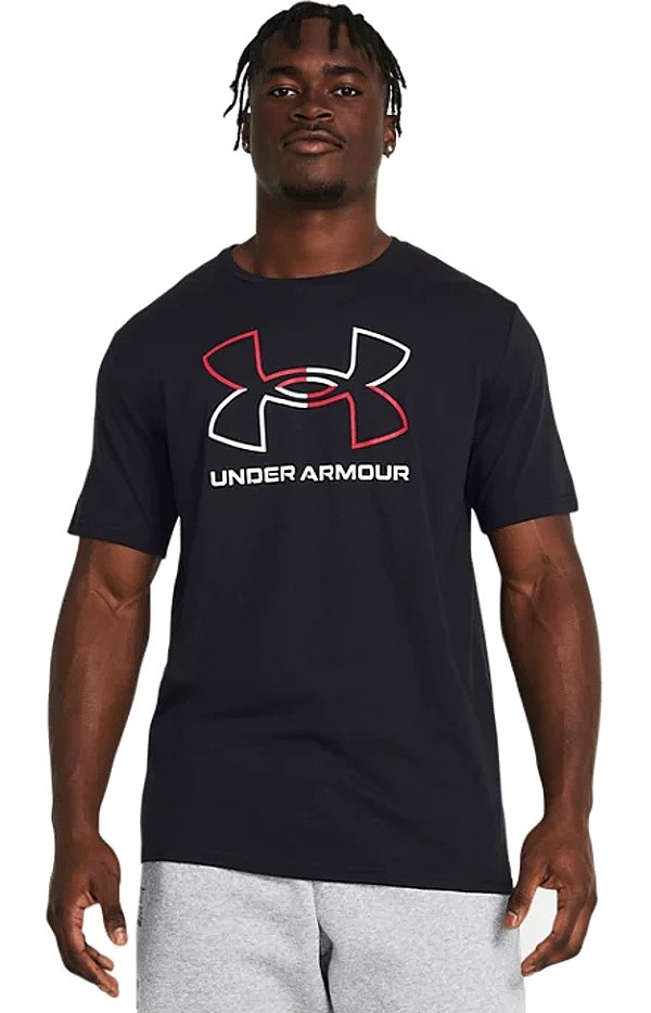 shirts Under Armour GL Foundation Update - Black/Red - men´s