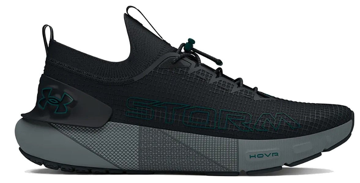 обувь Under Armour Hovr Phantom 3 SE Storm - Black/Castlerock/Hydro Teal