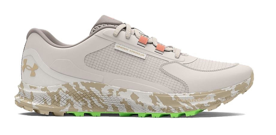 boty Under Armour Charged Bandit Trail 3 - Gray Matter/White Clay/Aero Orange