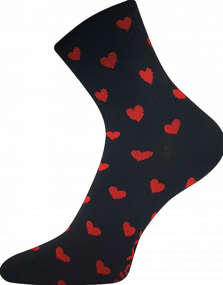 Socken Voxx Agapi - Heart 2/Black - women´s