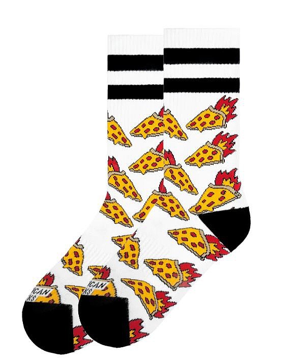 Socken American Socks Signature Mid High - Pizza Inferno
