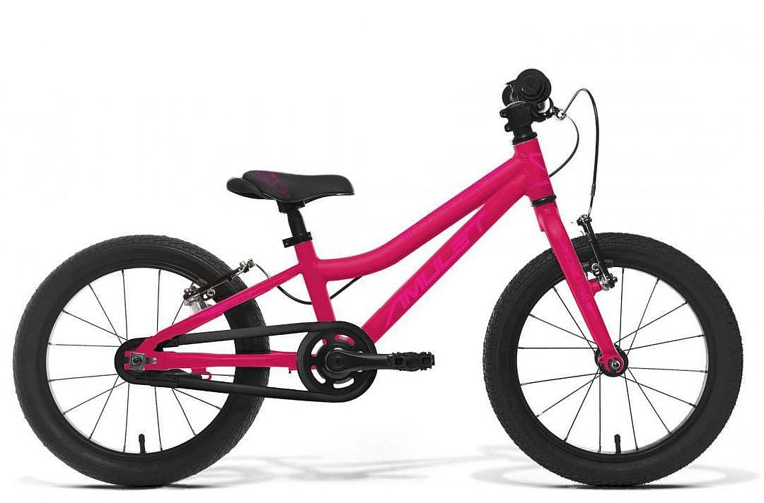 велосипед Amulet Mini SuperLite 16" - Dark Pink Metalic/Pink Shiny - kid´s