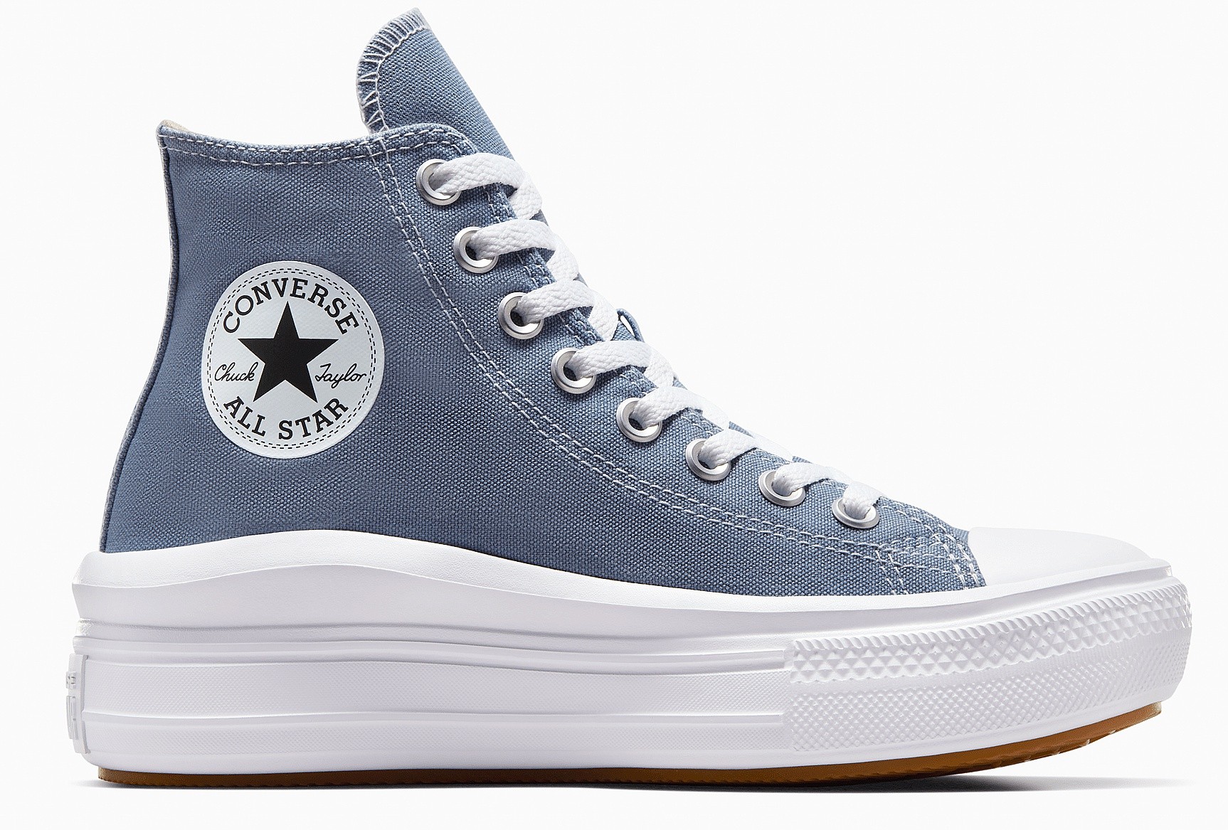 chaussures Converse Chuck Taylor All Star Move Hi - A06500/Thunder Daze/White/Gum - women´s