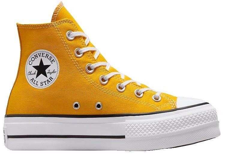 Schuhe Converse Chuck Taylor All Star Lift Platform Hi - A06506/Yellow/White/Black - women´s