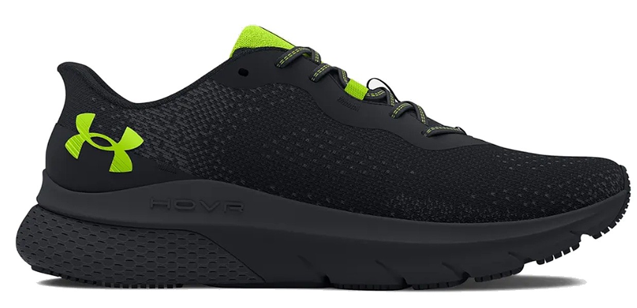 chaussures Under Armour Hovr Turbulence 2 - Black/Lime - men´s