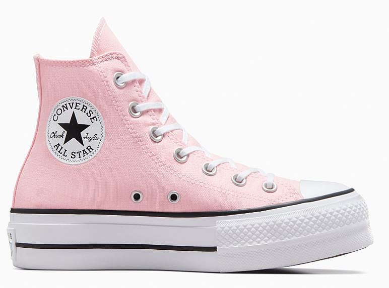 chaussures Converse Chuck Taylor All Star Lift Platform Hi - A06507/Donut Glaze/White/Black - women´s