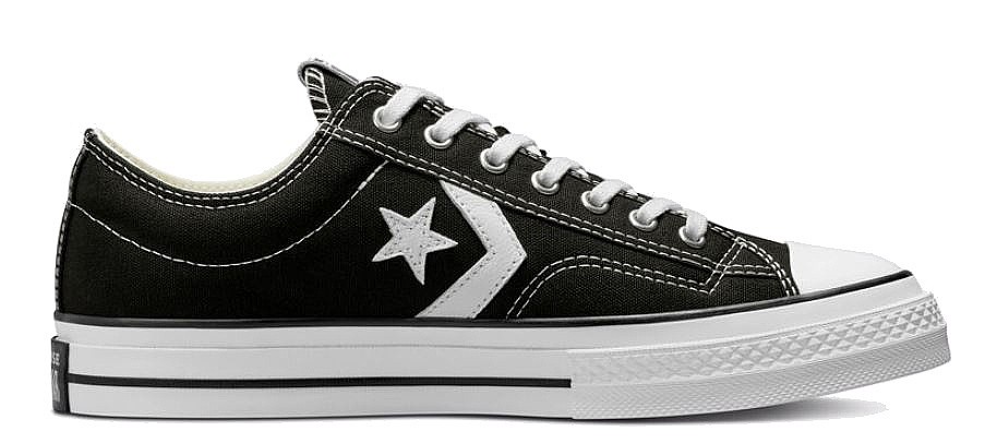 обувь Converse Star Player 76 Premium Canvas OX - A01607/Black/Vintage White/Black