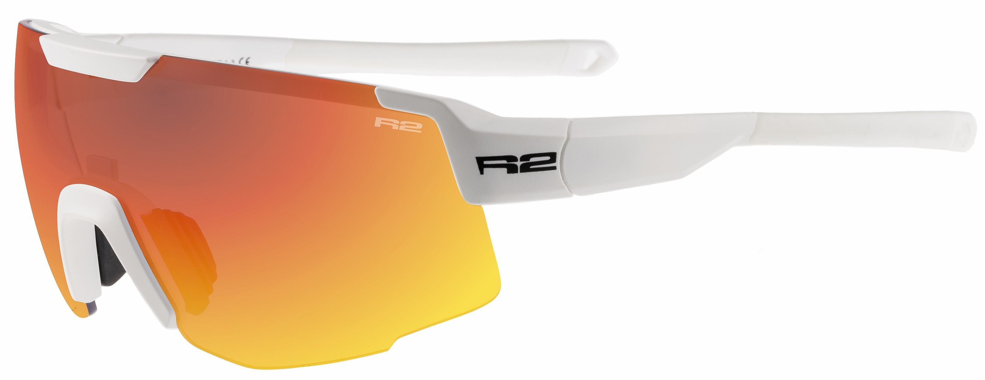 des lunettes R2 Edge - AT101A/Matte White/Photochromatic Grey to Grey