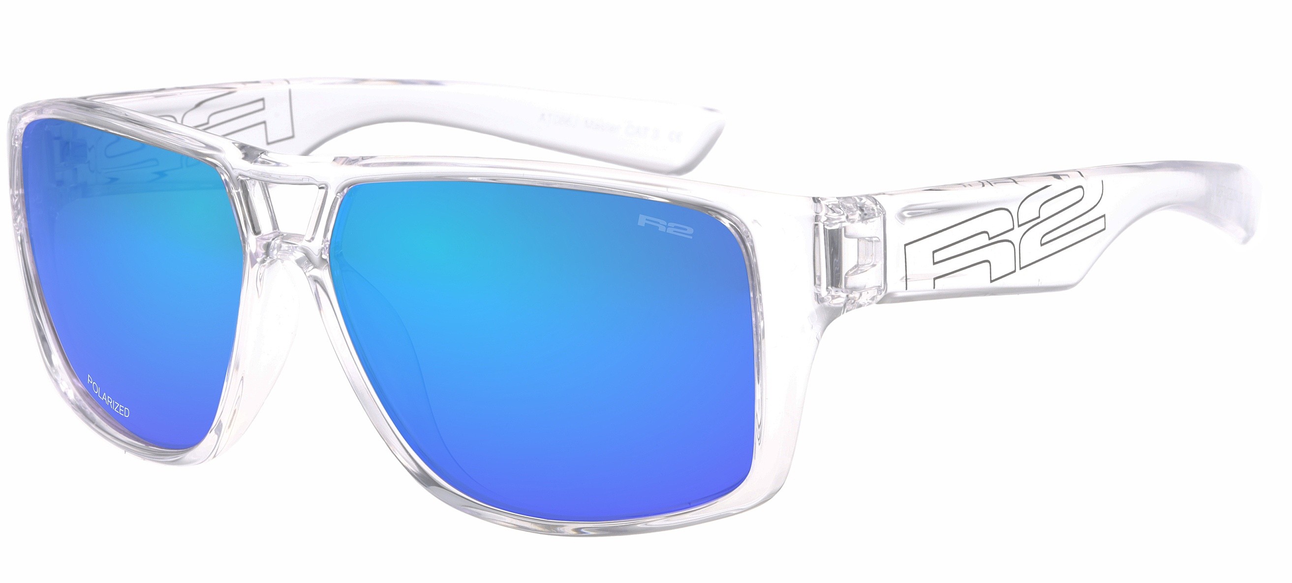 des lunettes R2 Master - AT086J/Crystal/Smoke/Polarized