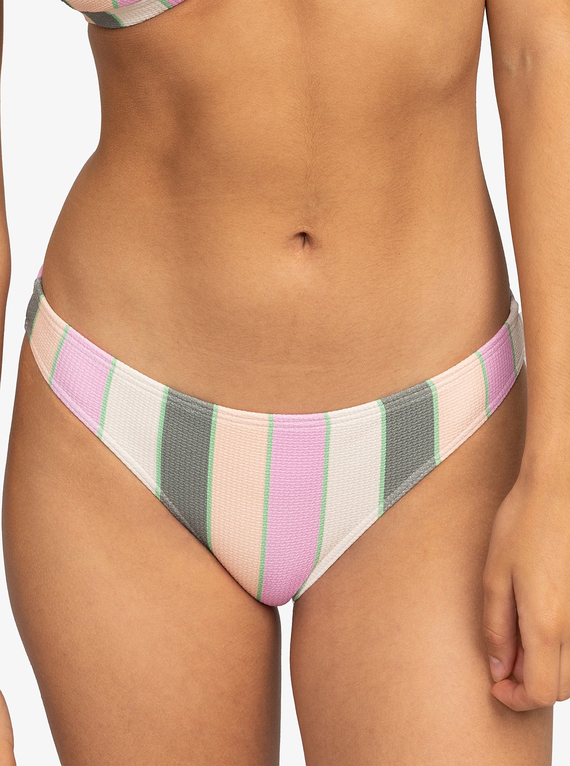 strój kąpielowy Roxy Vista Stripe Bikini - GNY3/Agave Green Very Vista Stripe