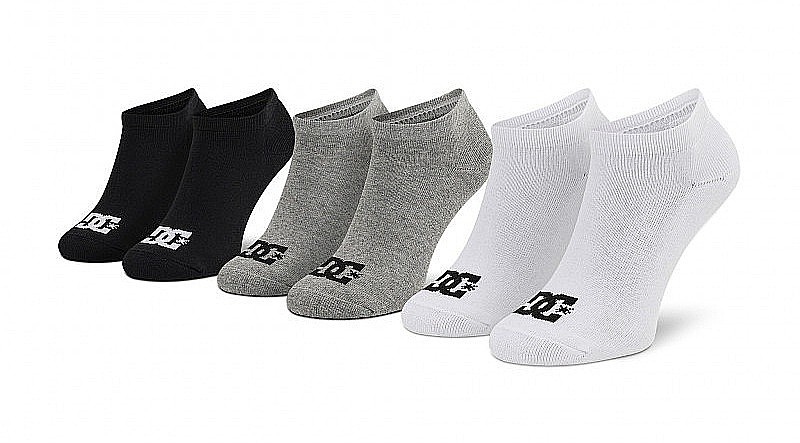 calcetines DC SPP DC Ankle 3 Pack - KVJ8/Assorted - men´s