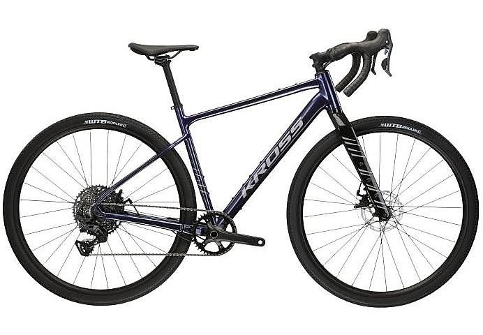 bicykel Kross Esker 2.0 28" - Navy Blue/Grey Gloss
