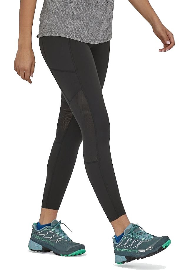 лосины Patagonia Endless Run 7/8 Tights - Black - women´s