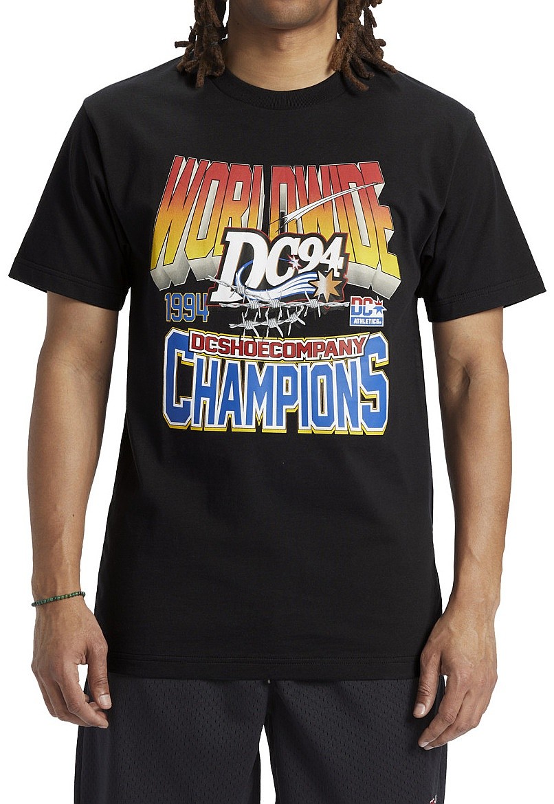 рубашка DC 94 Champs Hss - KVJ0/Black - men´s