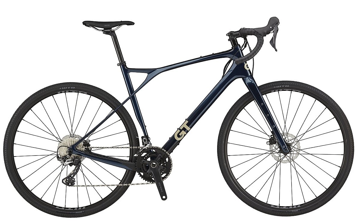 bicycle GT Grade Carbon Pro 28" - Midnight Blue Metallic