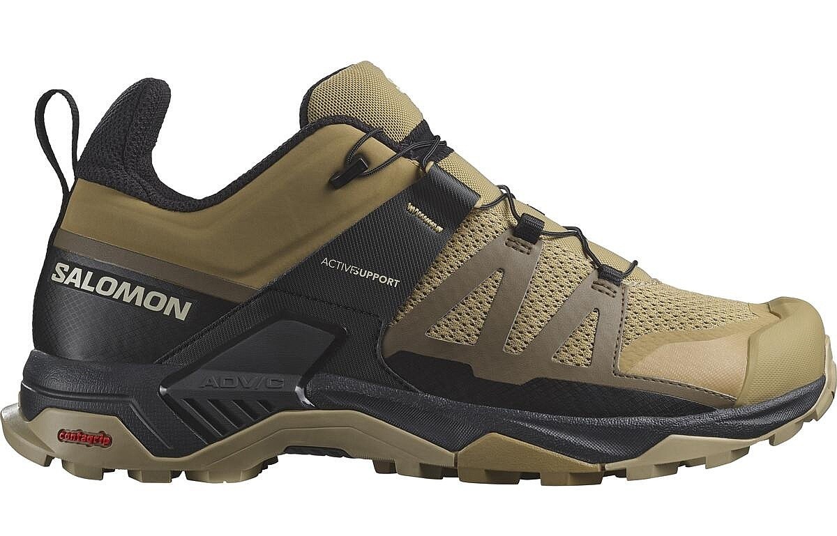 chaussures Salomon X Ultra 4 - Kelp/Dark Earth/Black - men´s