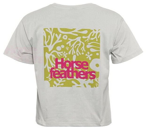 T-shirt Horsefeathers Margo - Cement - women´s