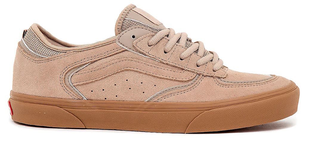 chaussures Vans Skate Rowley - Suede Tan/Gum - men´s