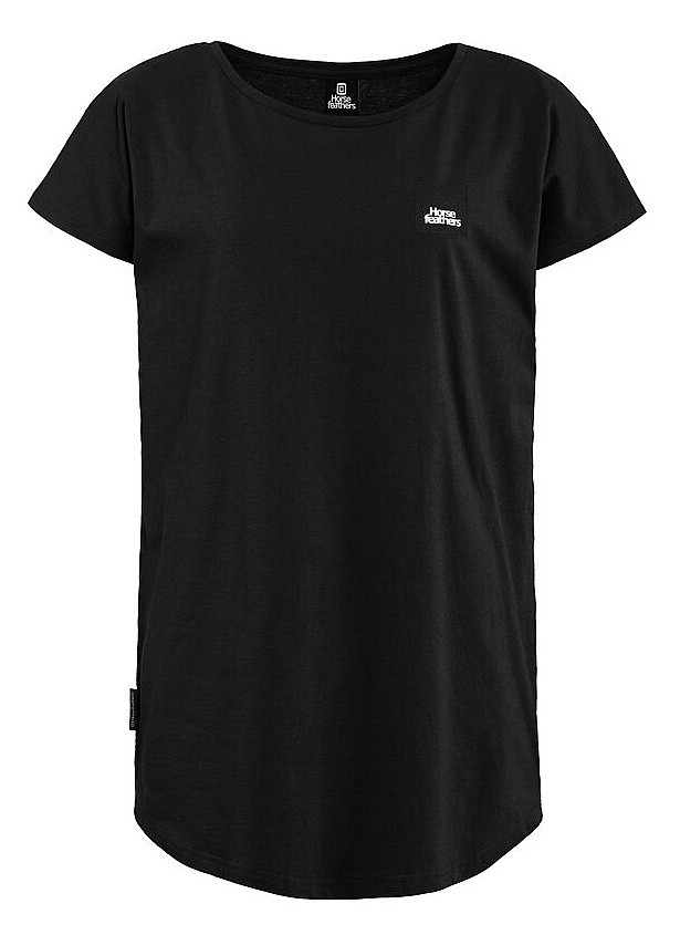 T-shirt Horsefeathers Lusha - Black - women´s