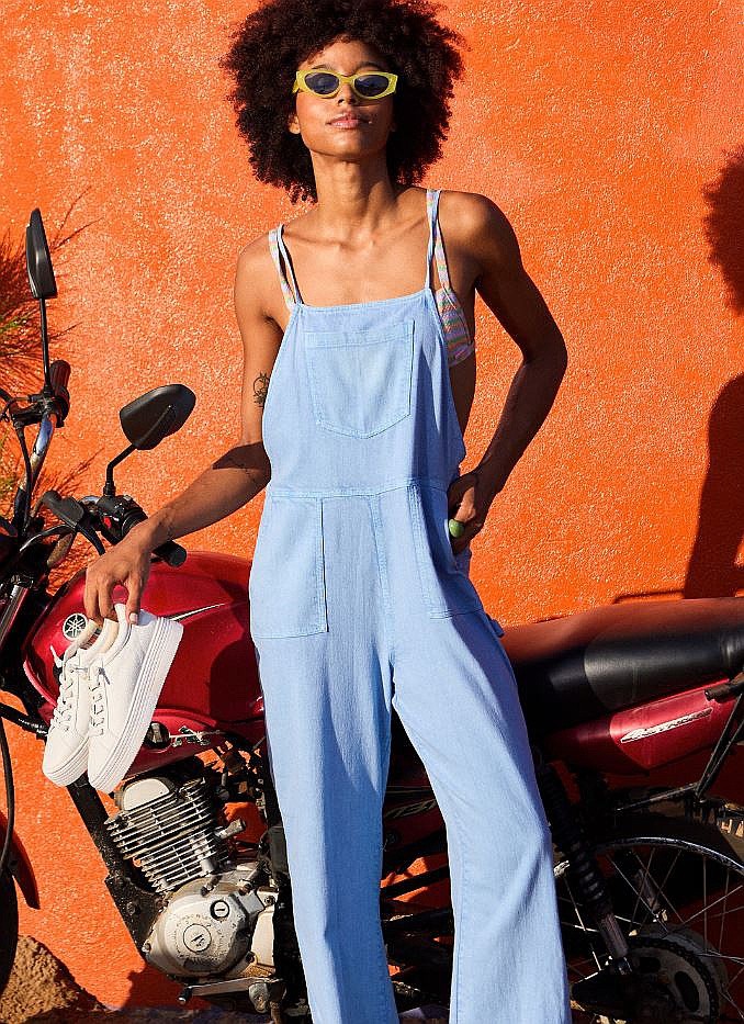 Overall Roxy Crystal Coast - BHG0/Bel Air Blue - women´s