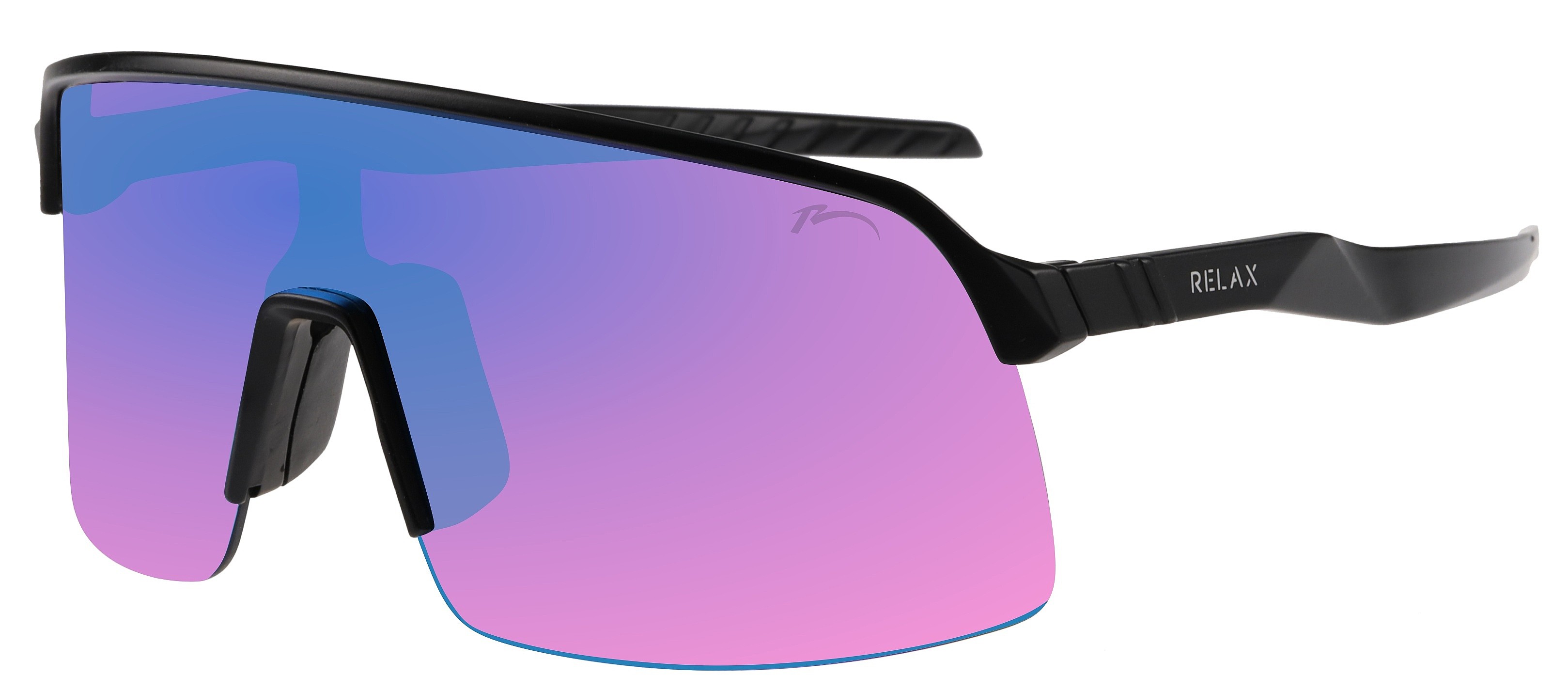 des lunettes Relax Judo - R5430B/Matte Black/Grey/Ice Blue Platinum
