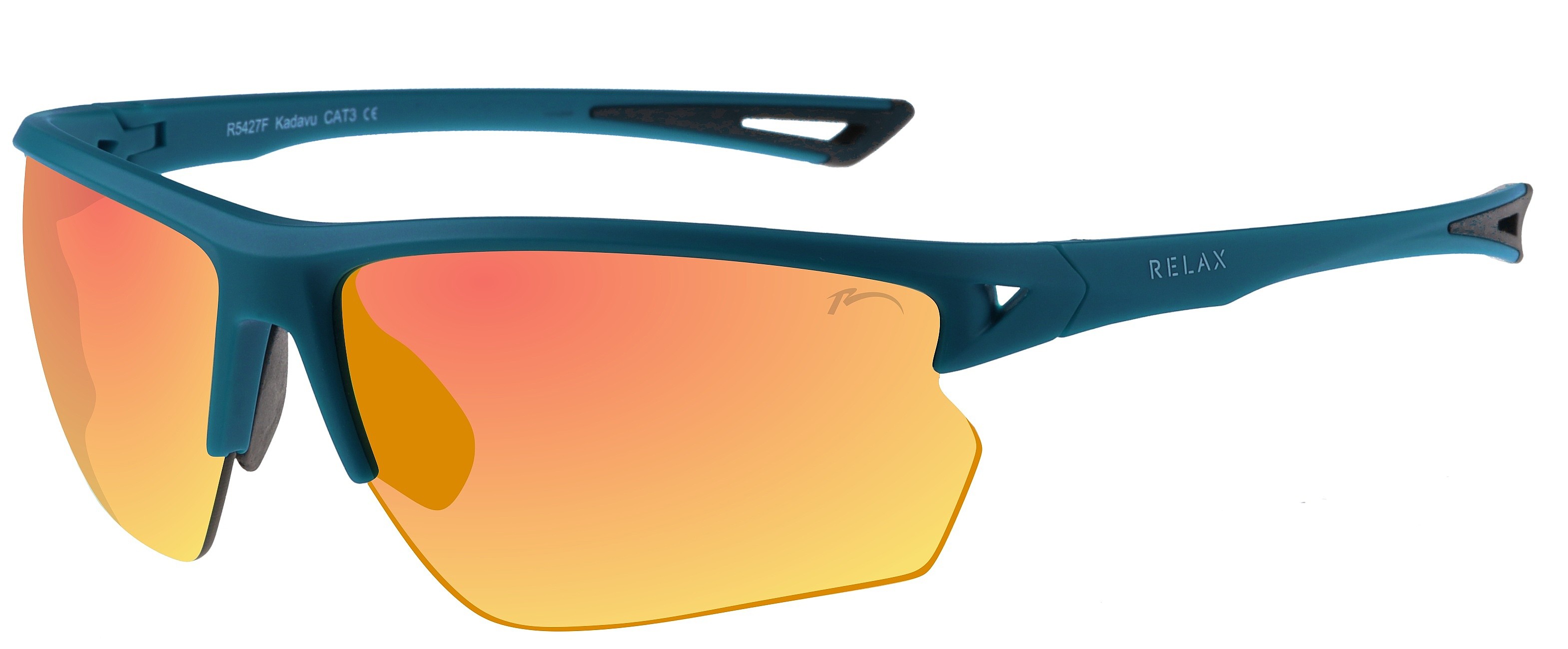 Brille Relax Kadavu - R5427F/Matte Blue/Brown Gradient/Fire Platinum