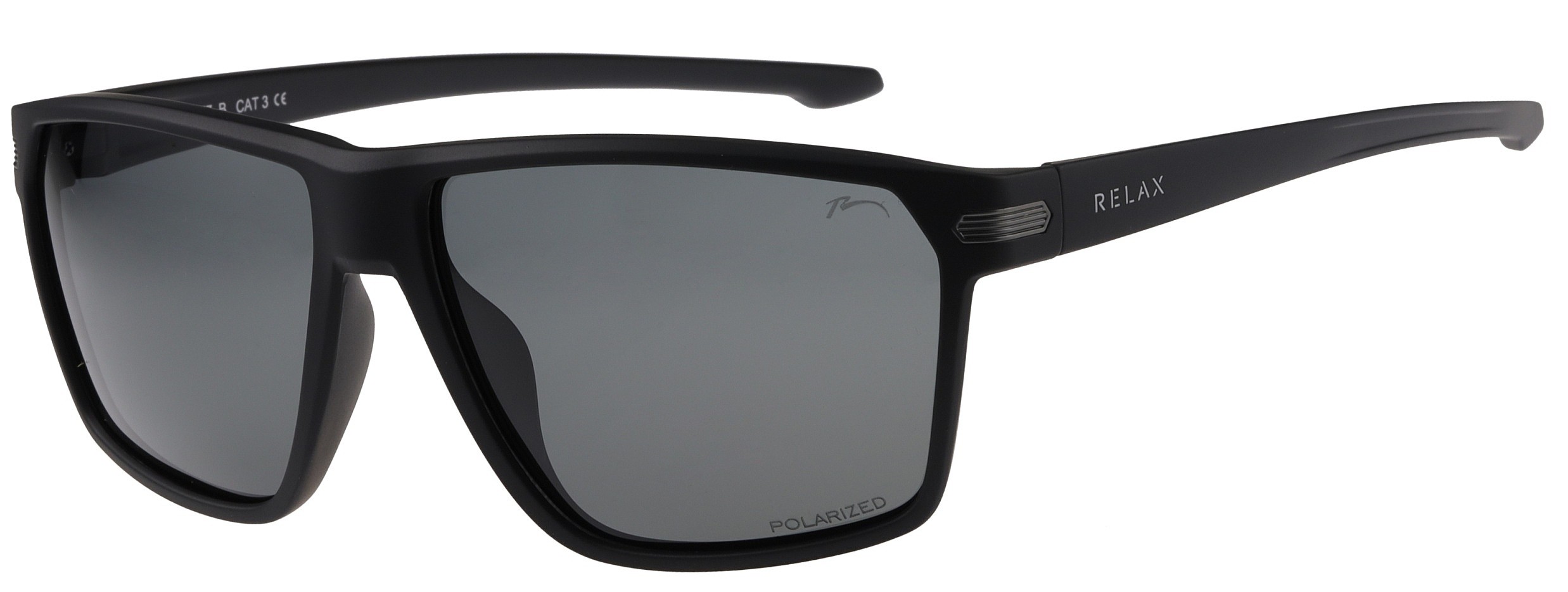 des lunettes Relax Pinnot - R1152B/Matte Black/Green/Polarized - men´s