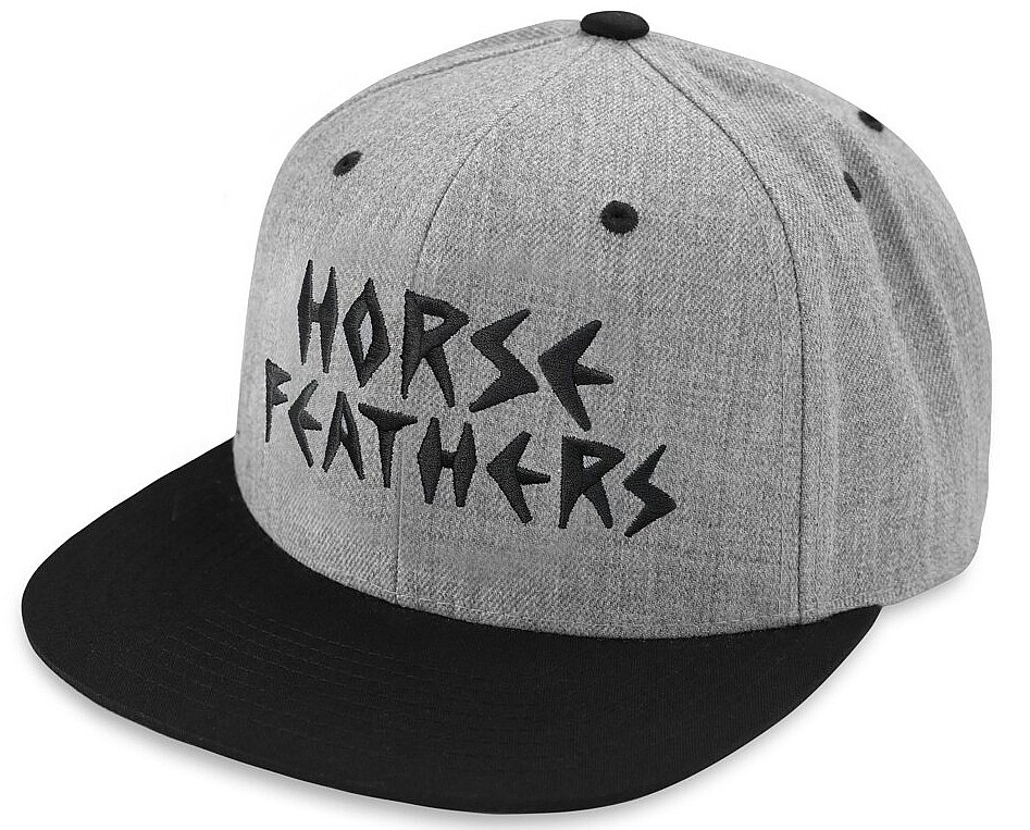czapka z daszkiem Horsefeathers Ike - Heather Gray