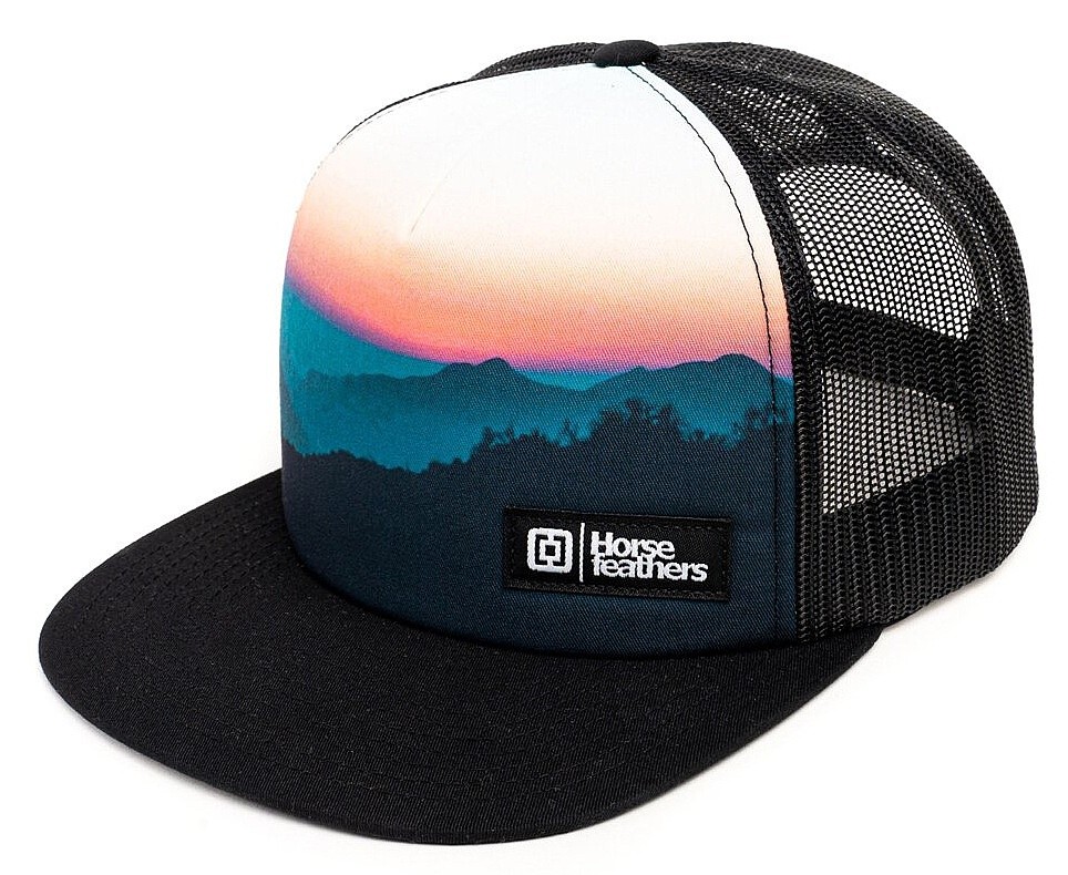 cap Horsefeathers Mave Trucker - Sunset - men´s