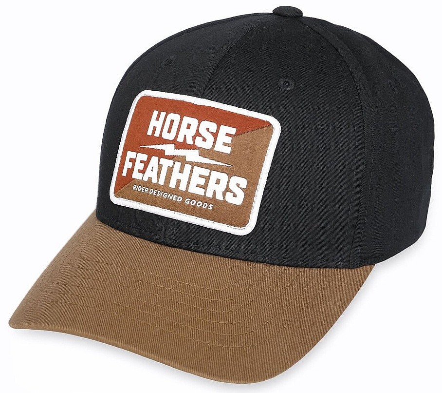 cap Horsefeathers Vark - Black - men´s