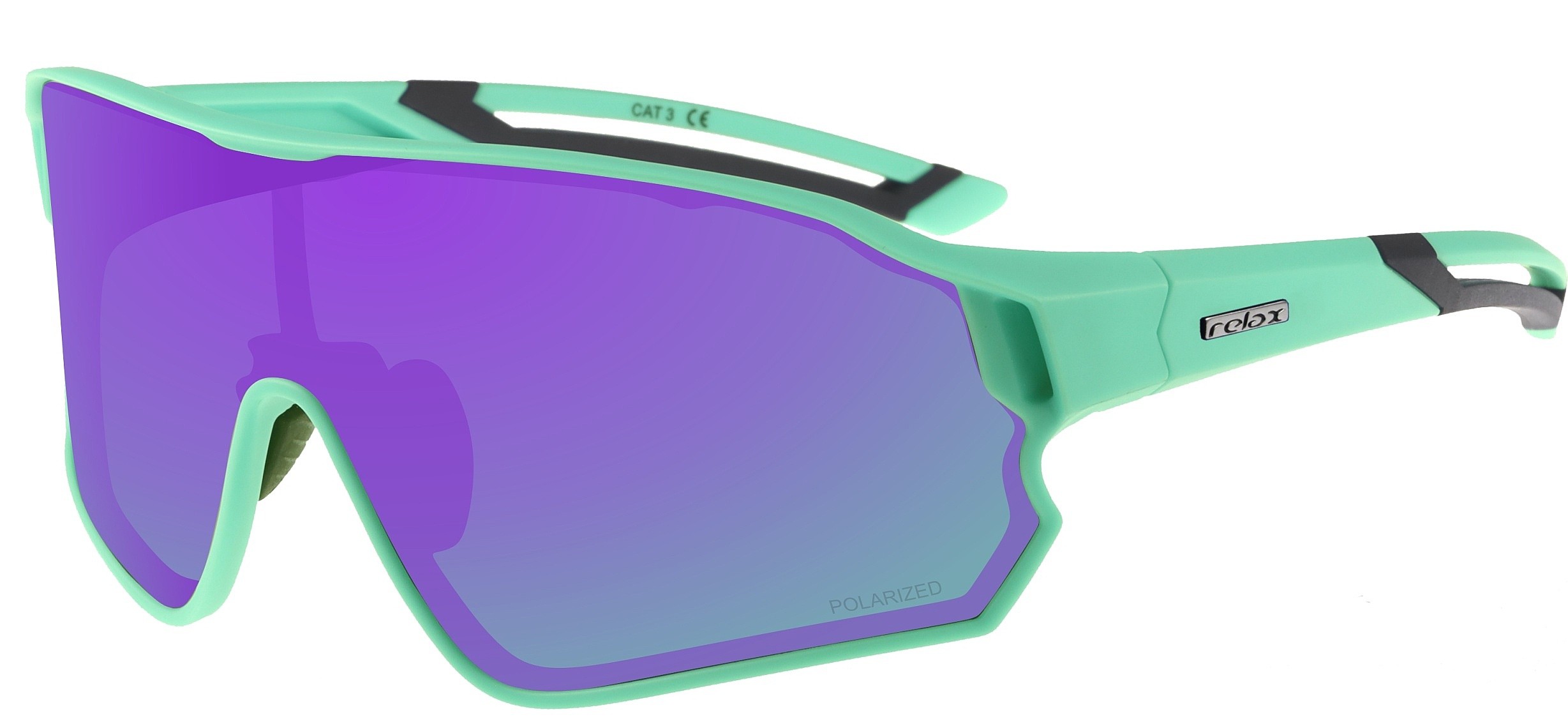 brýle Relax Artan - R5416K/Matte Green/Grey/Amethyst Sensor/Polarized