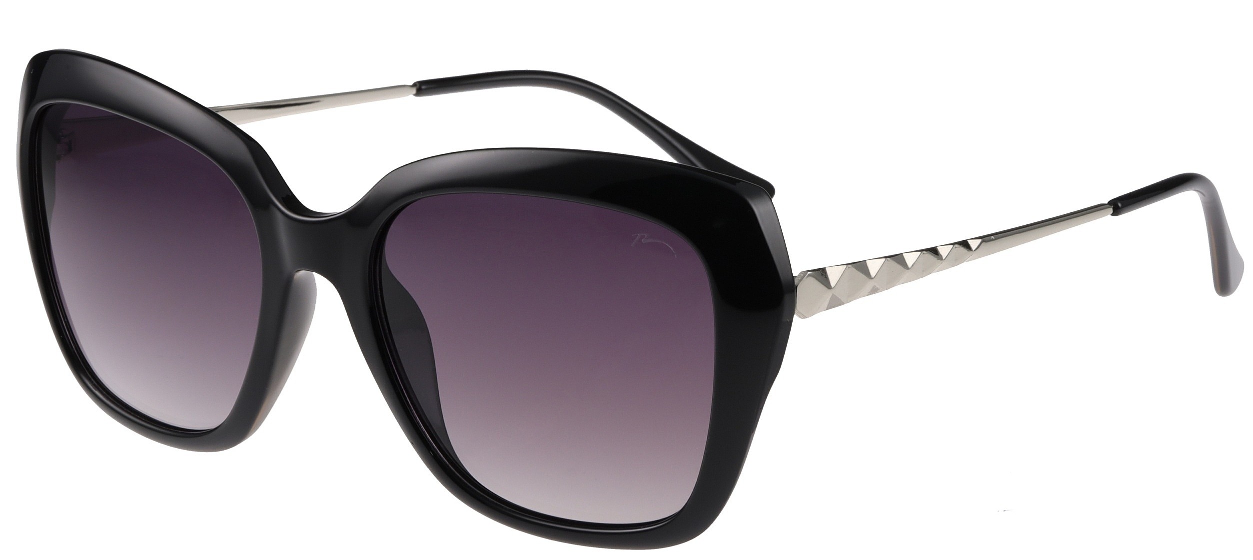 очки Relax Trivia - R0362B/Shiny Black/Silver/Grey Gradient - women´s