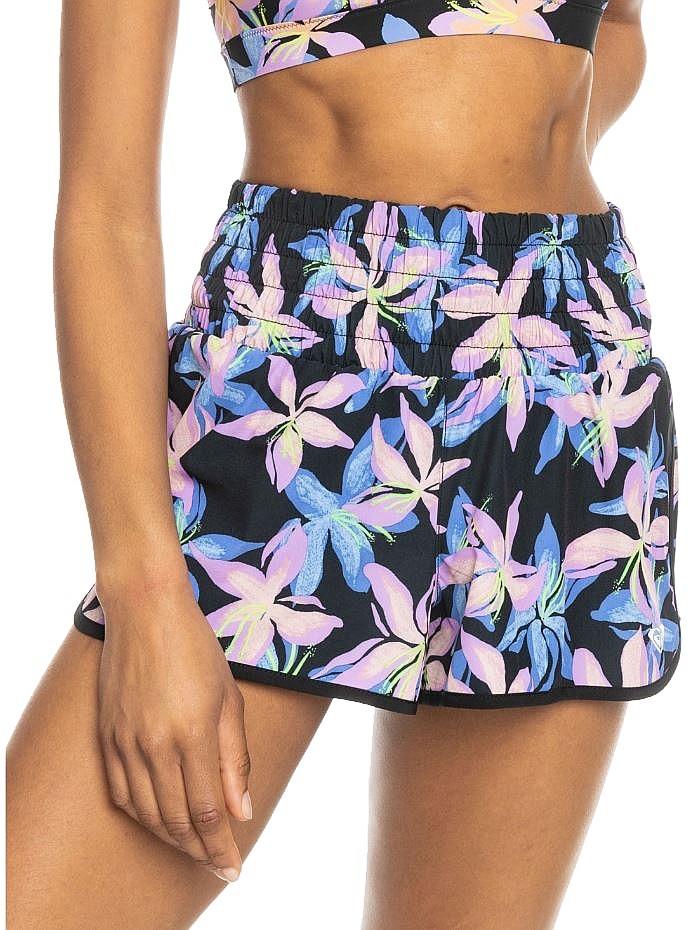 Shorts Roxy Move Free Hw Short Pt W/Lining - KVJ8/Anthracite Kiss - women´s