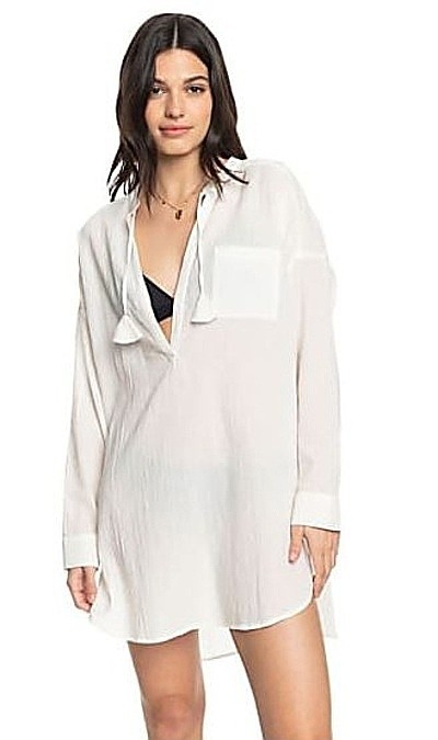 rochie Roxy Shoreline Lights - WBB0/Bright White - women´s