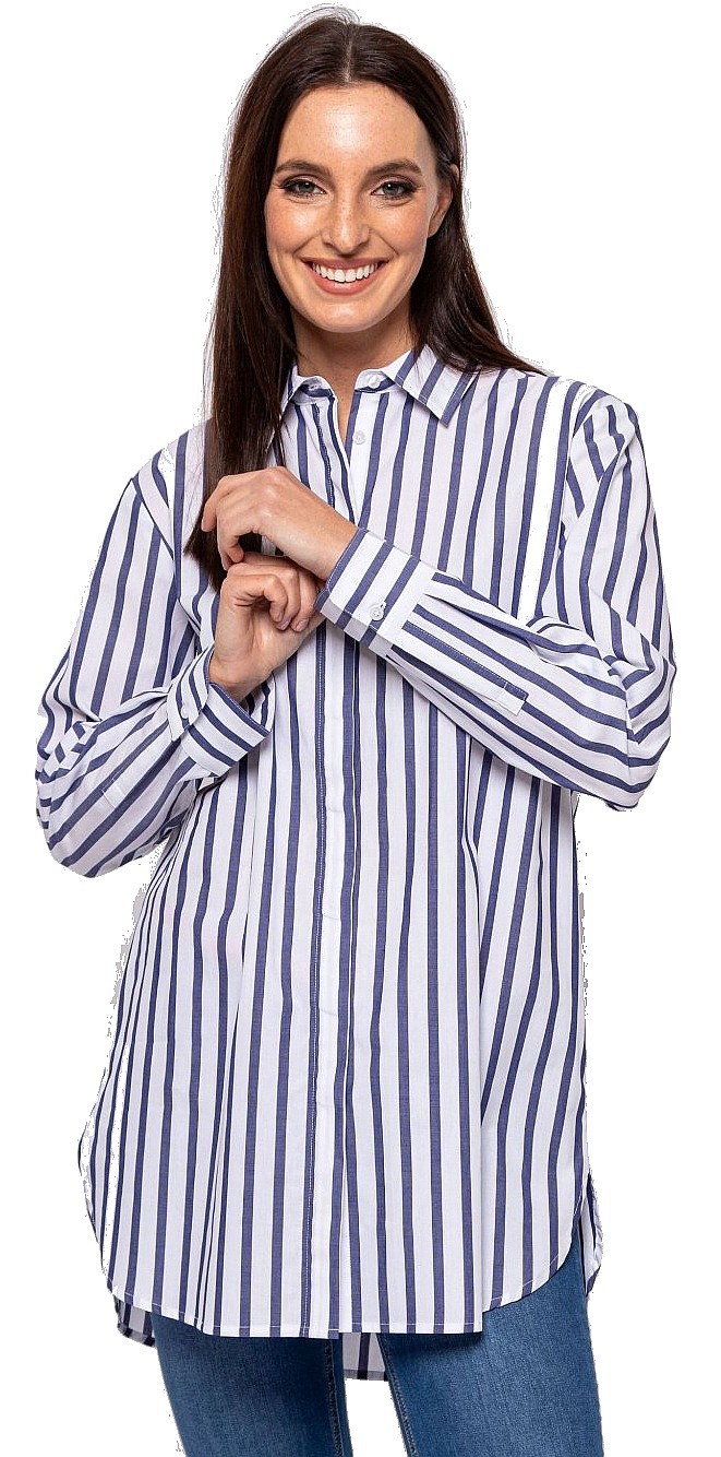 camicia Heavy Tools Riana LS - Azure - women´s